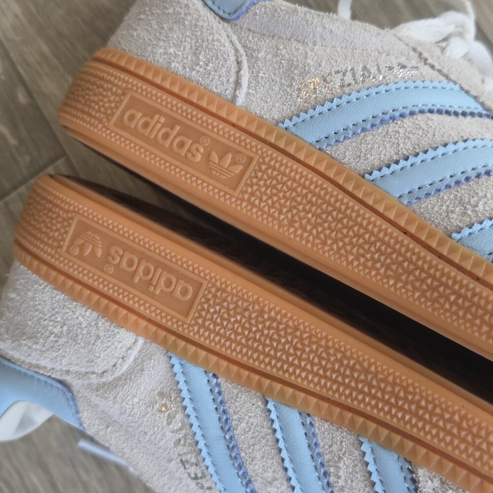 Adidas Handball Spezial Womens US 7.5 Gray Athletic Walking Shoes Sneakers - Picture 10 of 15